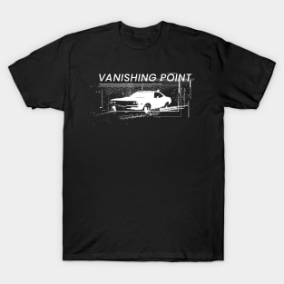 retro car Vanishing Point T-Shirt